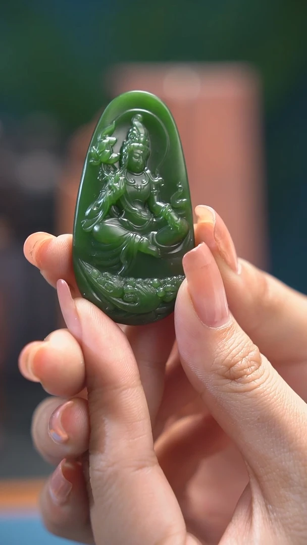 【闪购商品】和田玉吊坠(不含链)未镶嵌观音