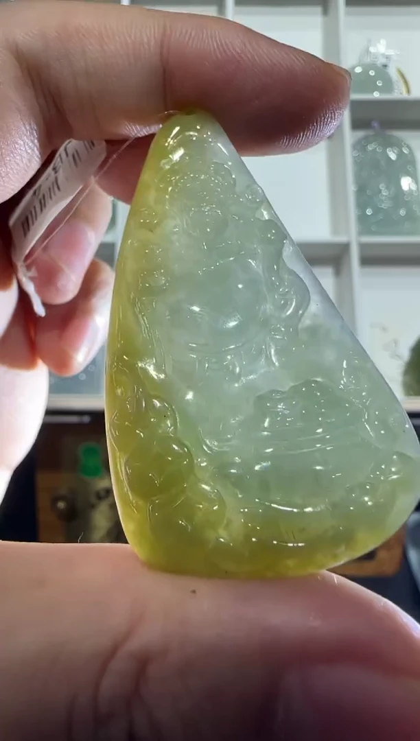 未镶嵌挂件翡翠A货翡翠多样性孤品