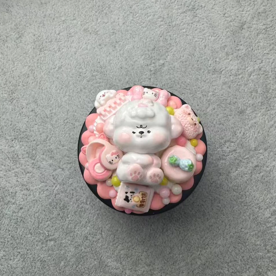 【预售车载香薰】菜狗创意DIY手工奶油胶 默认微瑕 介意慎拍