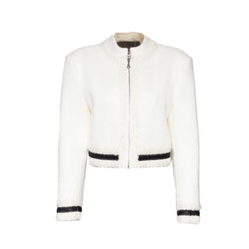 767-784秋冬时尚百搭气质轻奢外套4F-027