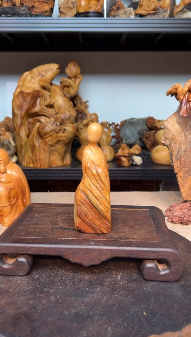 柏木（崖柏）崖柏雕刻件