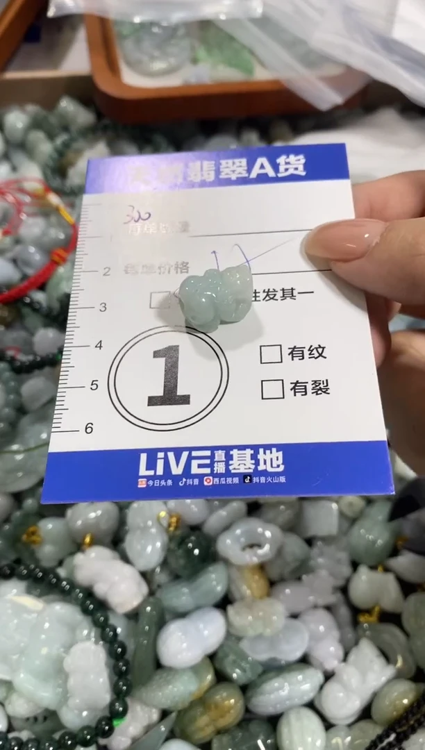 颈饰未镶嵌翡翠天然翡翠A货批量多样性发一件