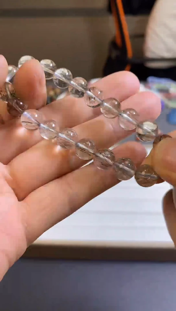 【闪购商品】水晶手链未镶嵌9.5mm...