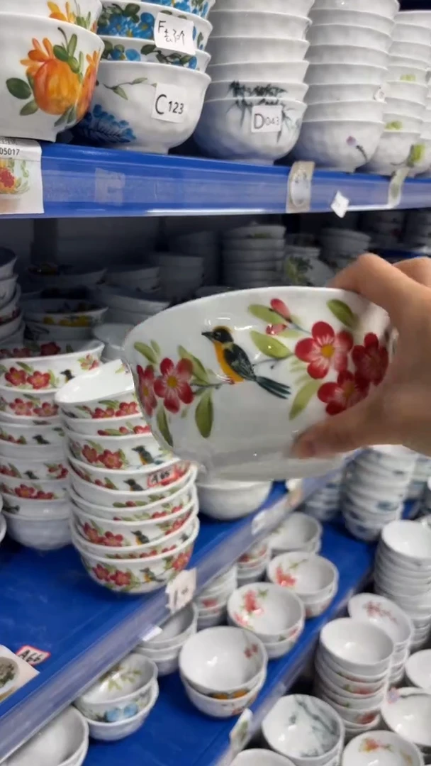 景德镇手绘釉中彩（食品级）捏捏碗