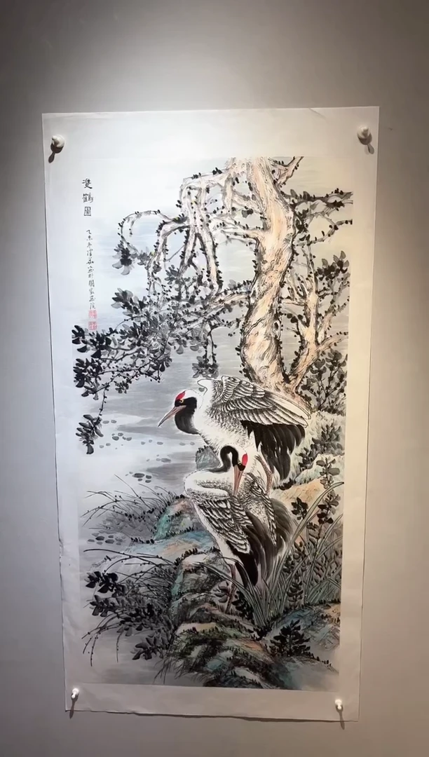 国画国画HN-1101231-张跃华央创美术馆精品定制备案作品