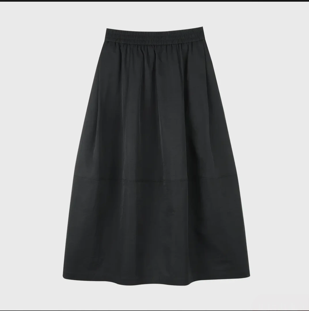 《今喜专属》夏款设计感时尚休闲半身长裙设计感显瘦百搭6012