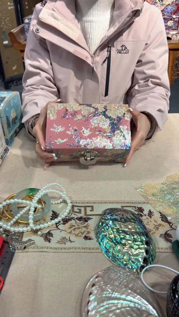 【闪购商品】鱼锁满贝底·弘贝雅螺钿漆器文化馆