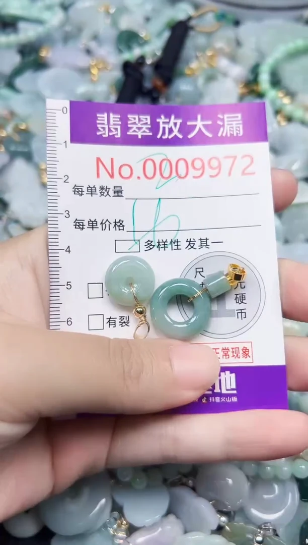 颈饰未镶嵌翡翠9972