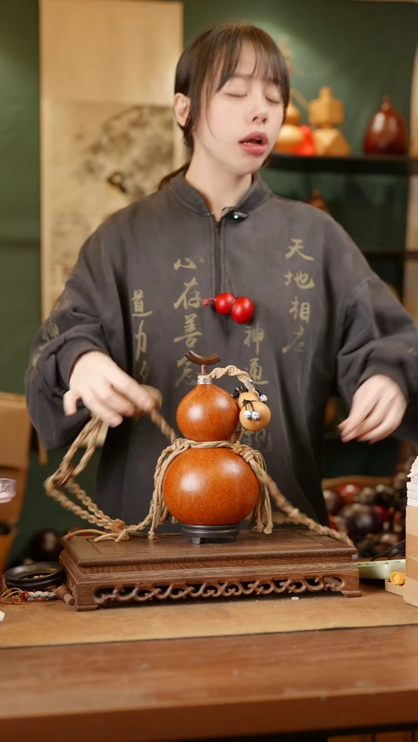 293号精品天然大漆酒葫芦一物一拍~