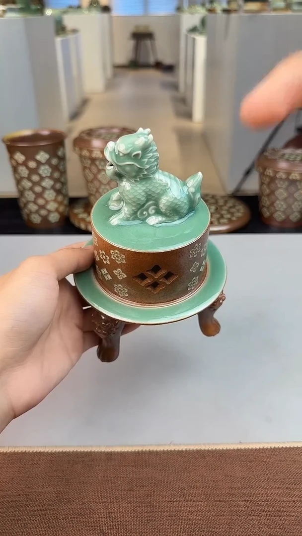 青瓷手工茶器包邮