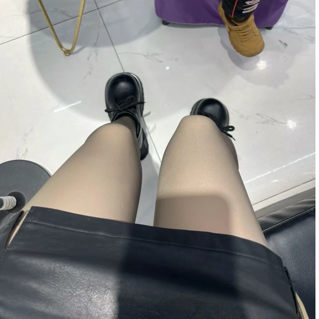 不起球肉色百搭外穿夏季薄款黑色女士ins打底袜女连裤袜秋冬