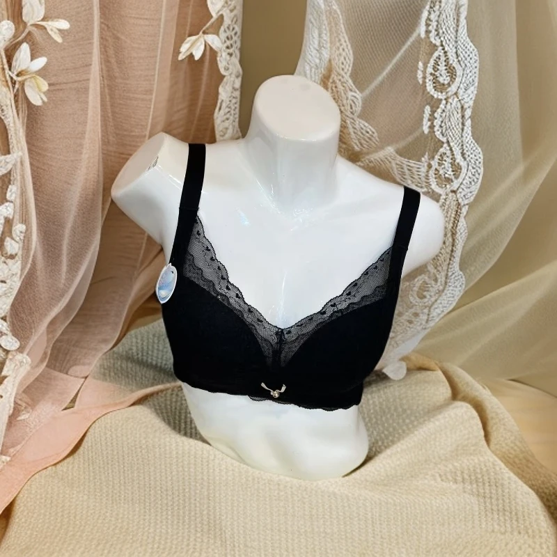 5801纸片超薄杯蕾丝内衣女装舒适性感聚拢内衣