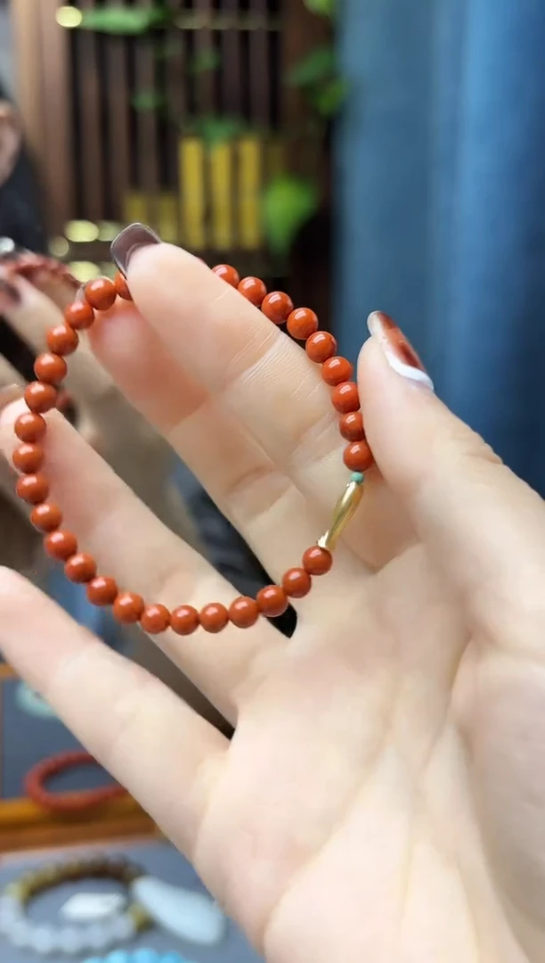 未镶嵌南红玛瑙挂件南红小米珠手串DN