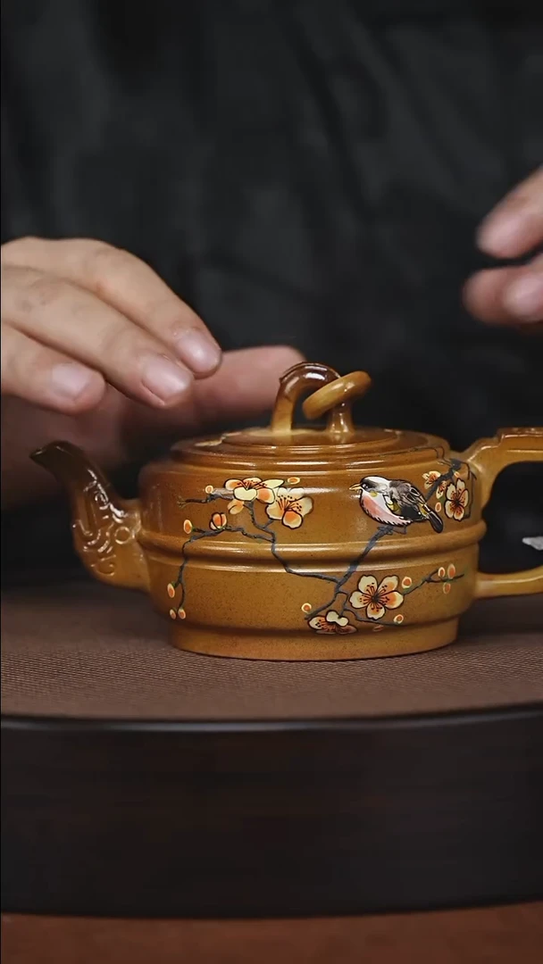 茶壶紫砂原矿紫砂壶