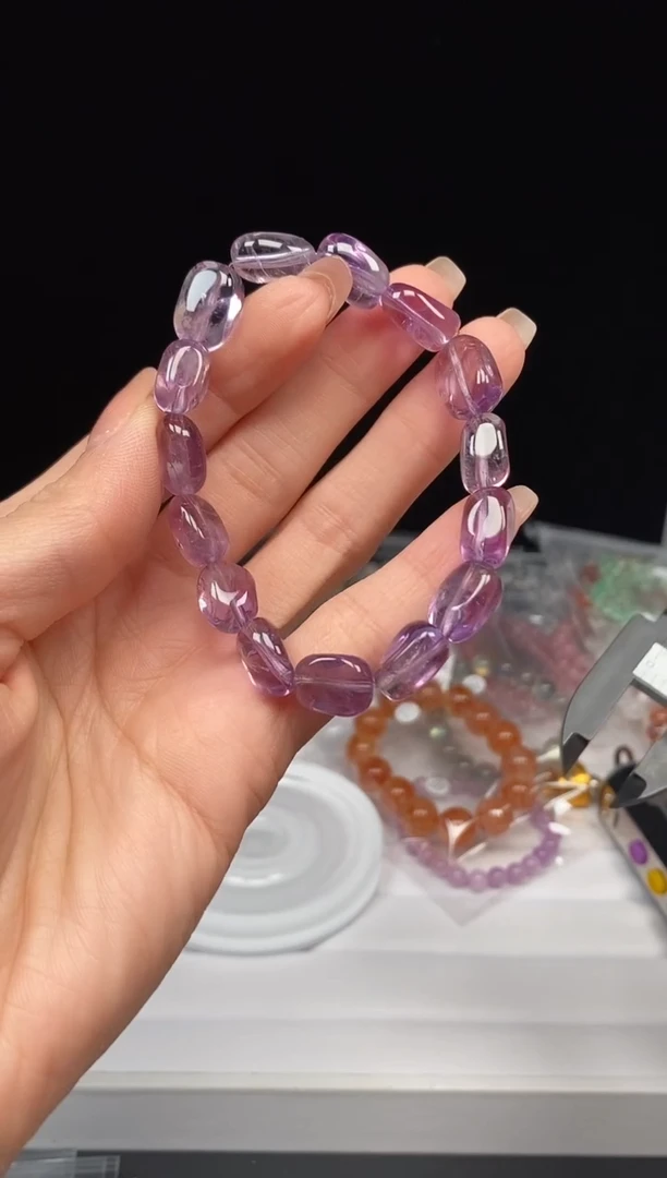 水晶手链未镶嵌多样性发其一；编号176