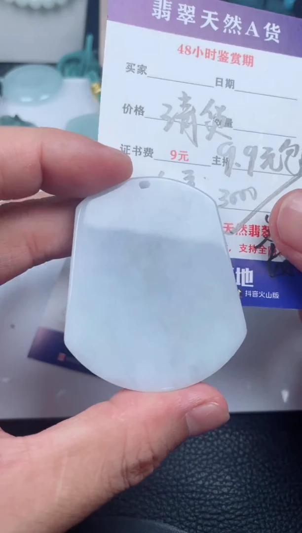 翡翠未镶嵌颈饰