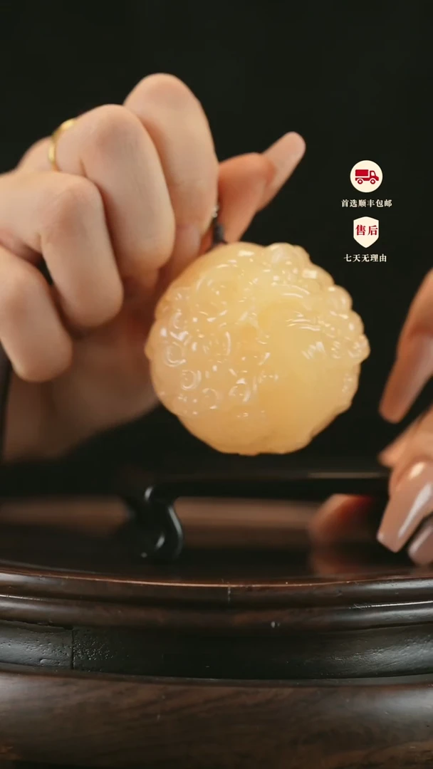 云南石金田黄醒狮貔貅手把件摆件挂件