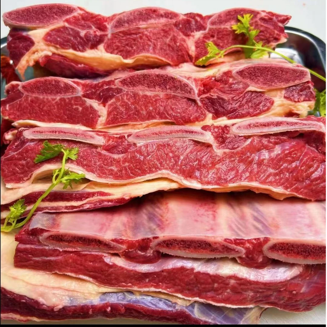 5斤原切牛肋排 断骨连肉 有肥有瘦 顺丰京东冷链发货L