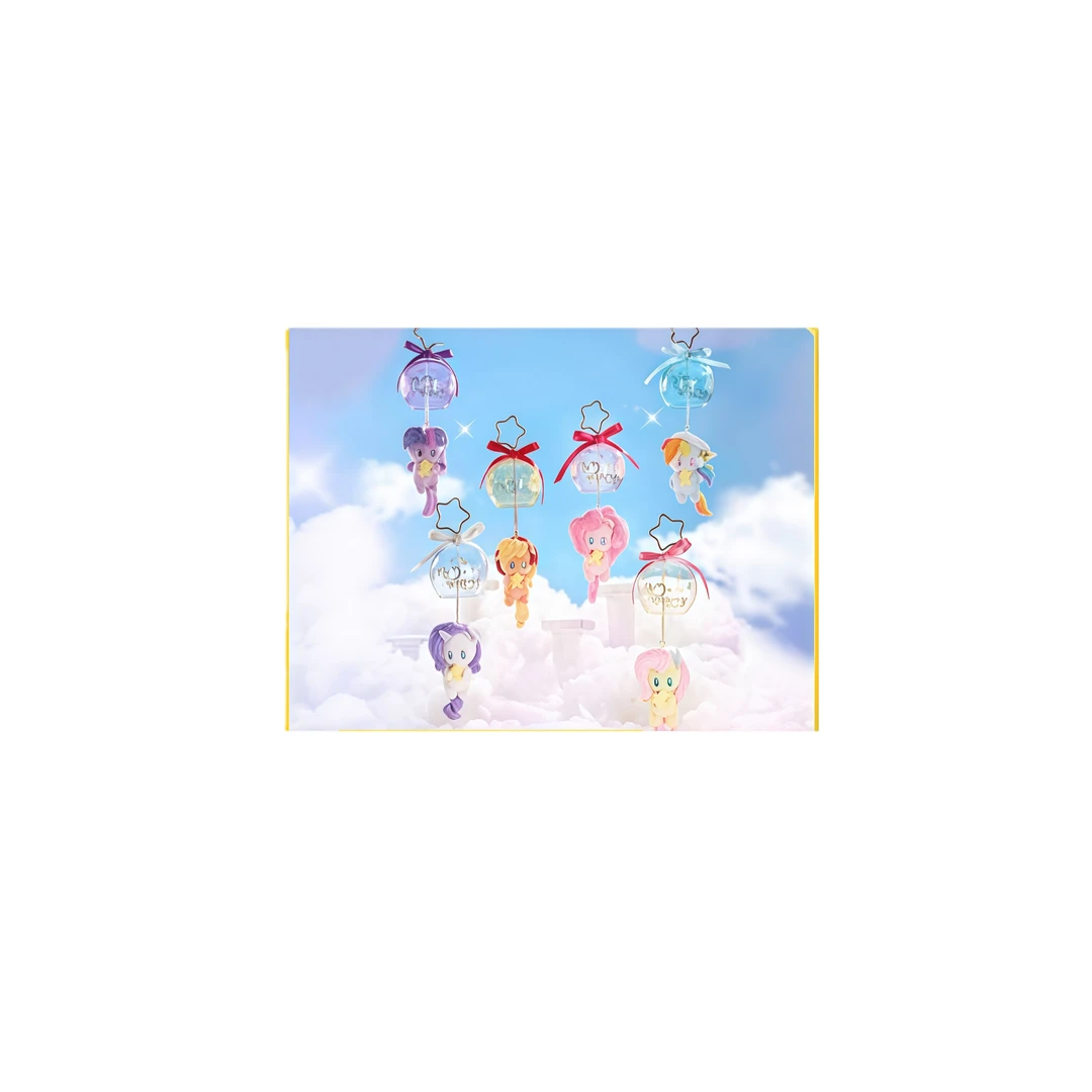 【平拆】卡游-小马宝莉星愿风铃毛绒挂件盲盒（代拆）