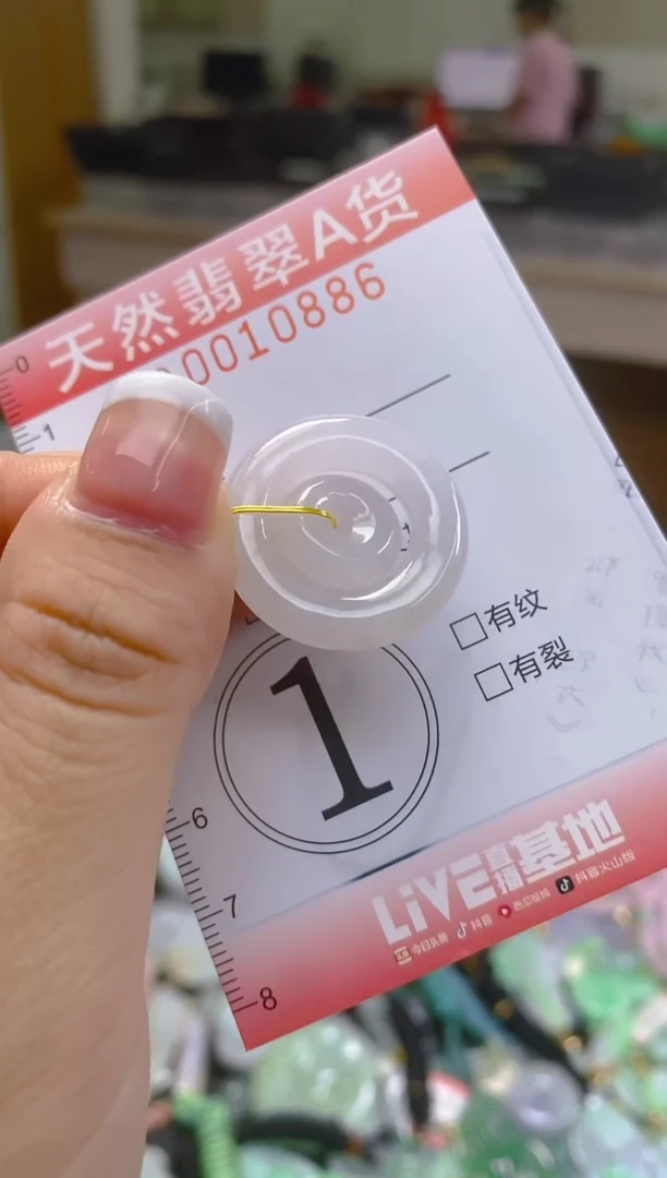 翡翠未镶嵌颈饰闪购0010886