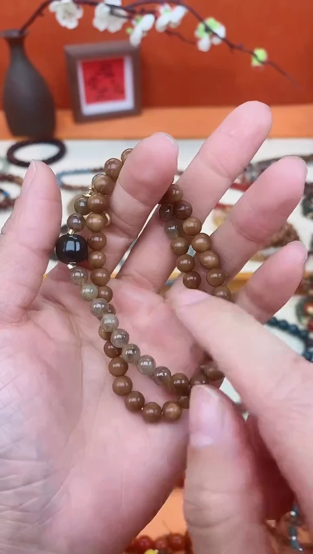 【闪购商品】库克手串未镶嵌06双圈搭配且末