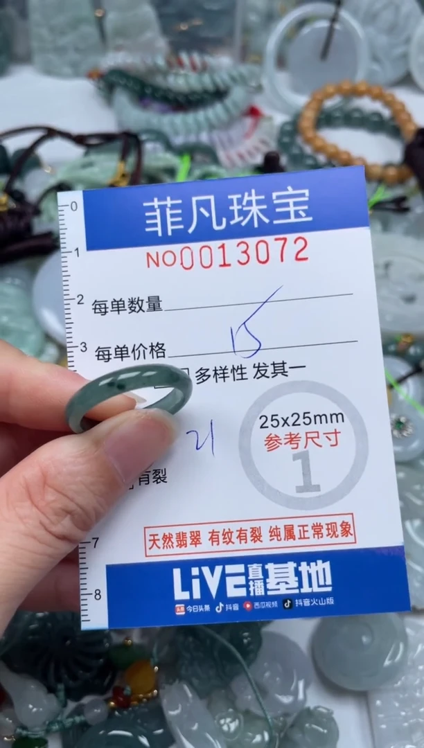 颈饰未镶嵌翡翠13072