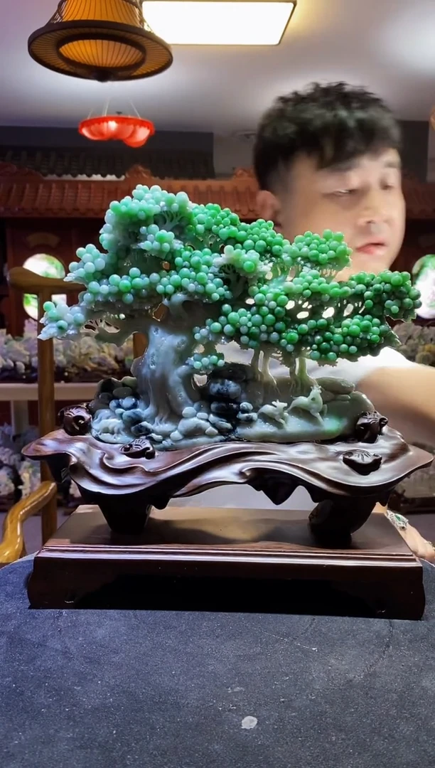 未镶嵌定制翡翠贺*03/0910/W/树
