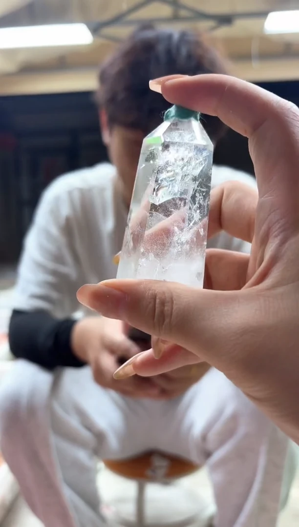 未镶嵌水晶大型摆件（非配饰）白水晶柱子 688