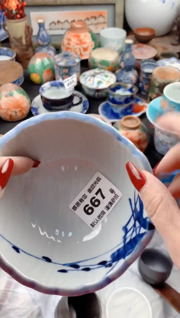 【闪购商品】瓷片667号九姑娘工艺品瓷器