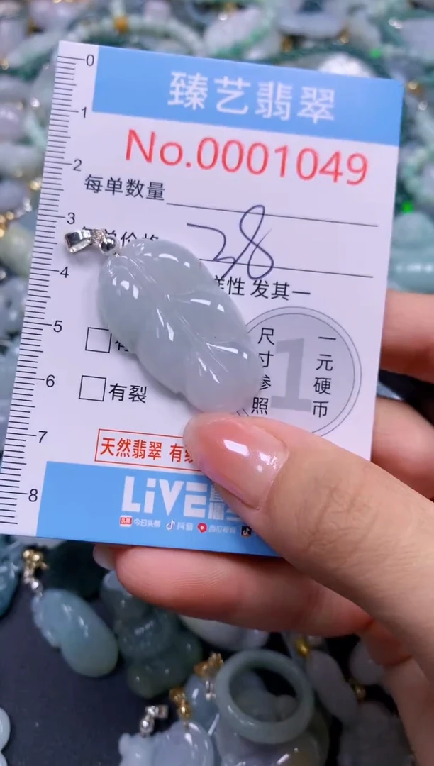 颈饰未镶嵌翡翠1049