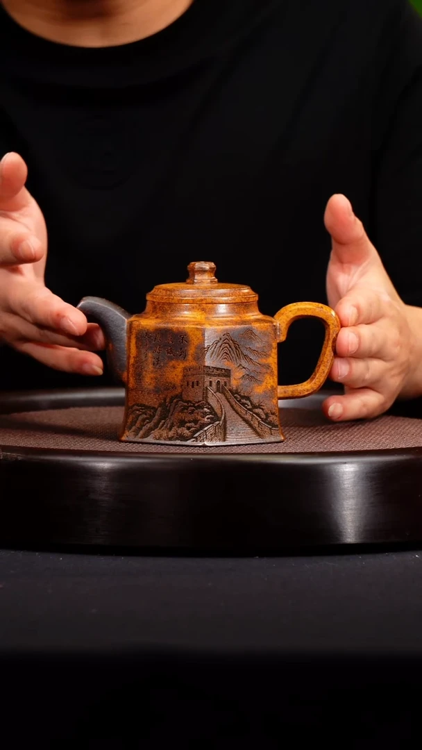 茶壶紫砂宜兴紫砂原矿壶