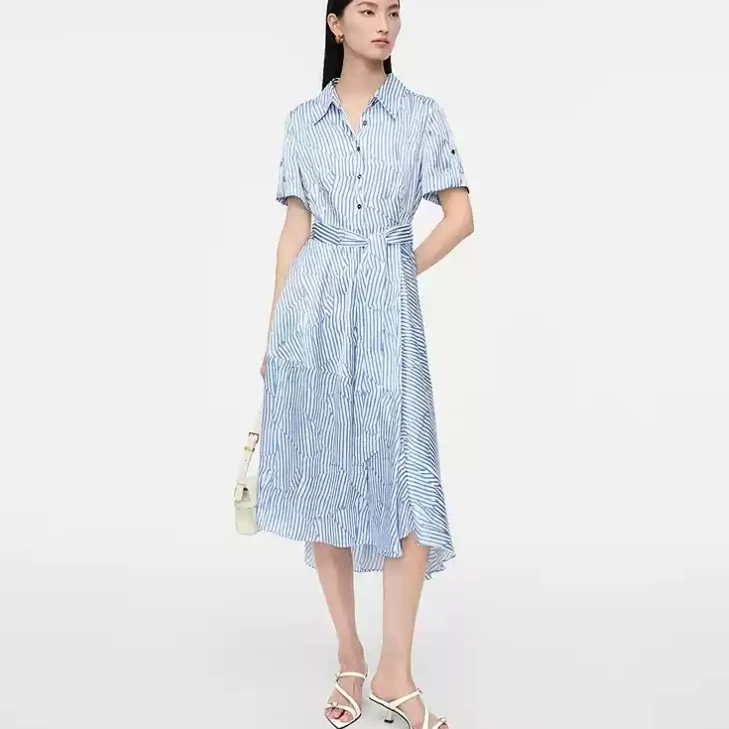 【安雅专属】NEXY.CO/奈蔻休闲显瘦气质连衣裙XF06033