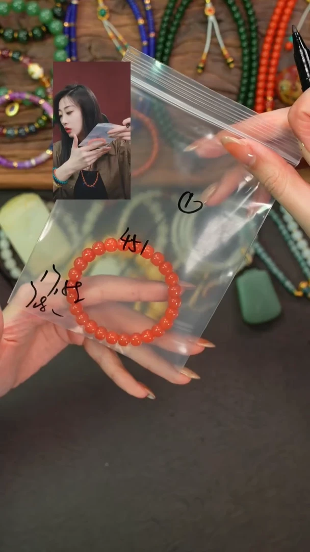 未镶嵌手串南红玛瑙滑*遇见匠心品质回血