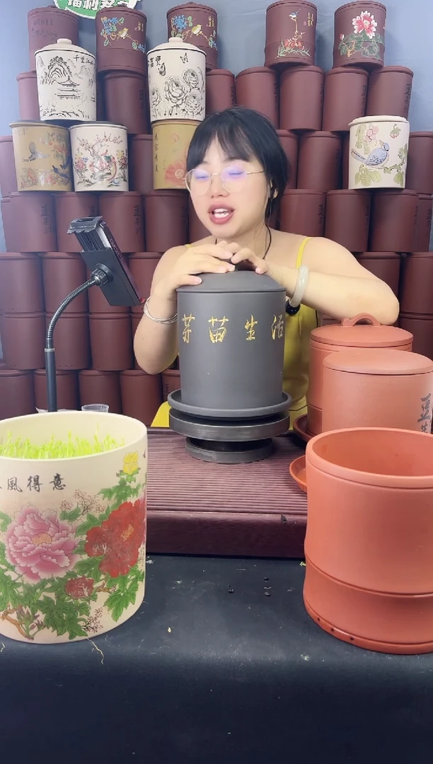 中号 黑金砂刻字款+紫砂托盘