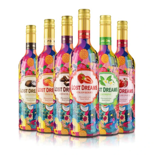 法国茉莉花水果童话风味配制酒750ml活动（六种口味）