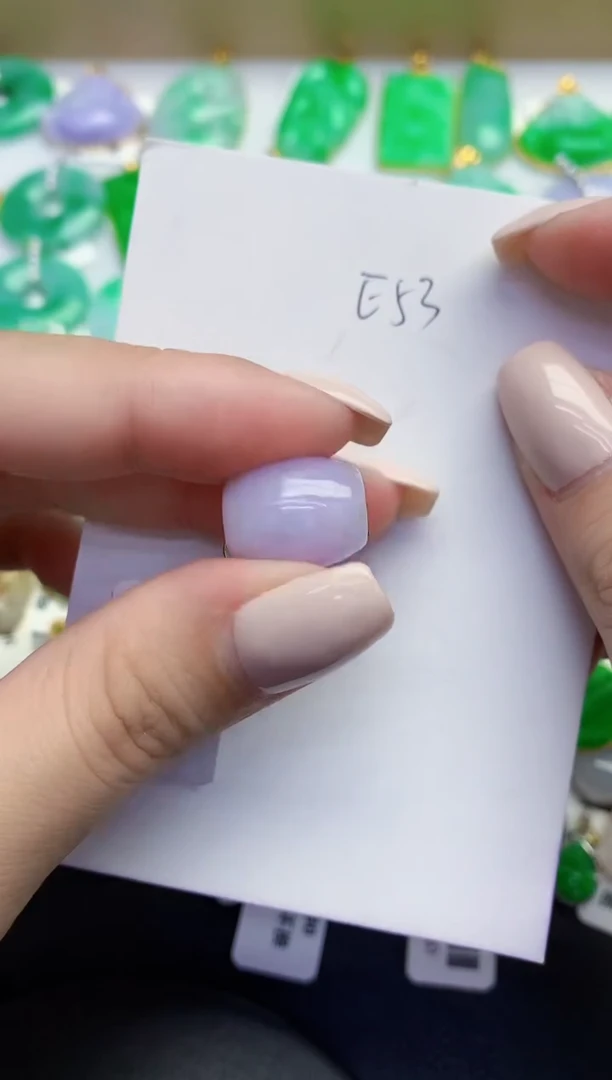 颈饰未镶嵌翡翠缅甸天然翡翠A货