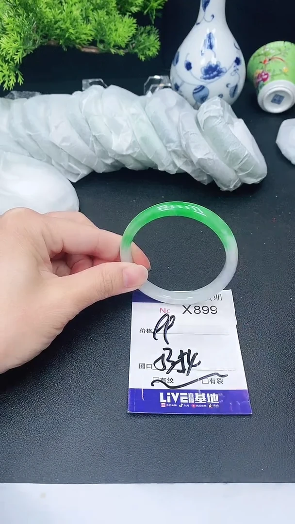 未镶嵌手镯翡翠899