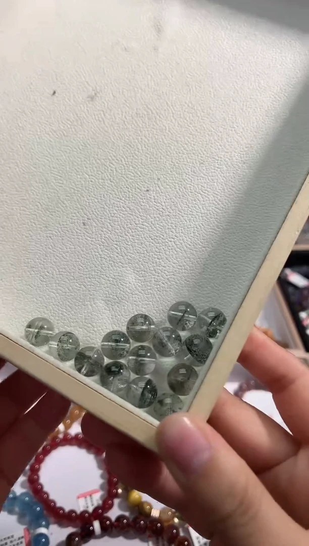 【闪购商品】水晶.未镶嵌15多样性发其一 绿幽灵单株 11+