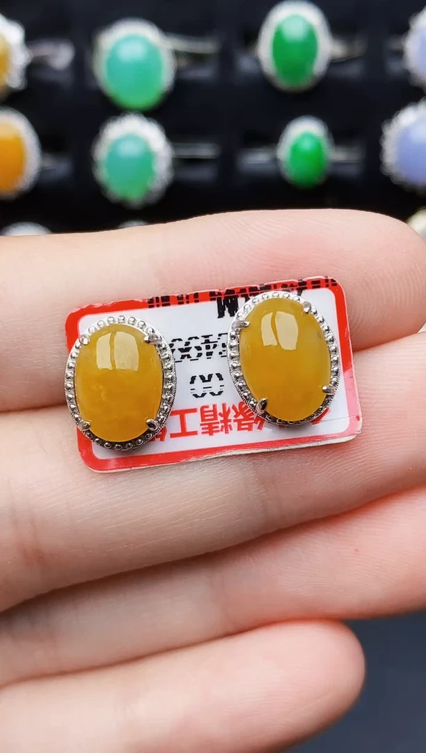 银S925镶嵌戒指翡翠2117