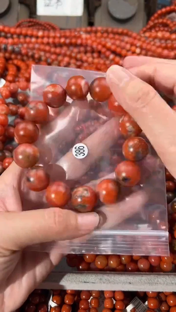 南红玛瑙手串未镶嵌16