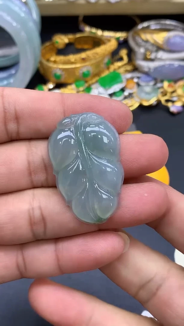 颈饰未镶嵌翡翠473-中国好珍宝
