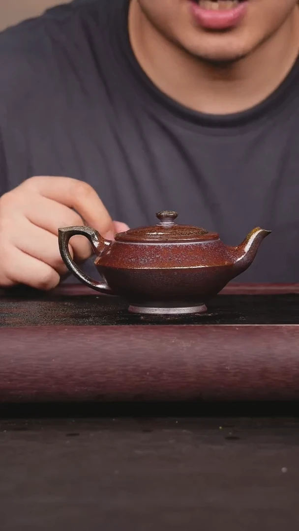 茶壶紫砂柴烧 汉云