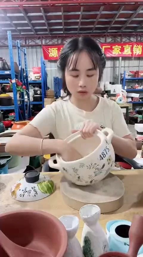 4875瑕疵锅带盖..