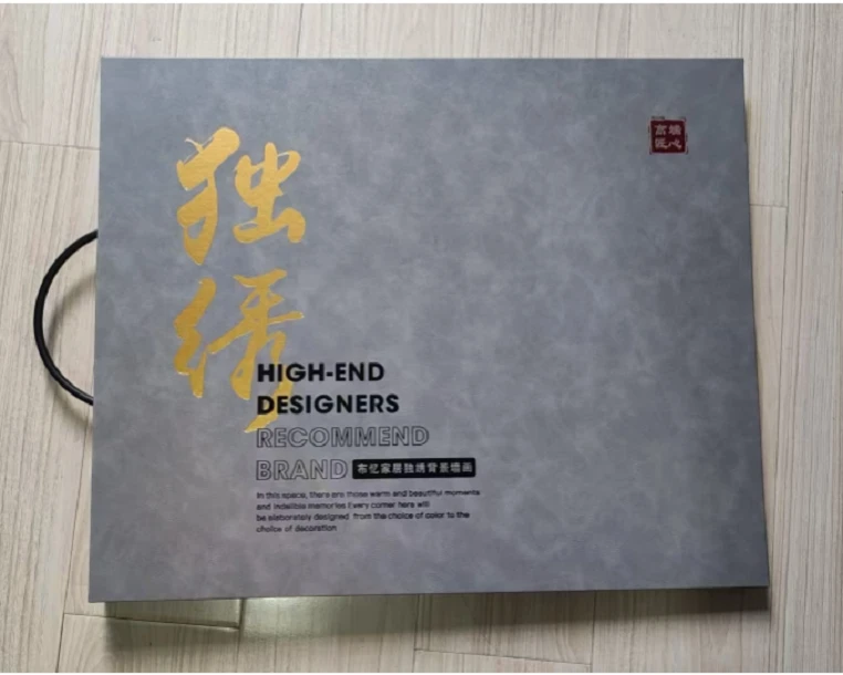 独绣背景。独绣183号样本推荐，里面几十个背景和玄关，挂画装饰画