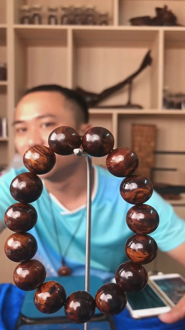 手串/手链黄花梨/降香黄檀海南黄花梨油梨1.5秒沉水手串