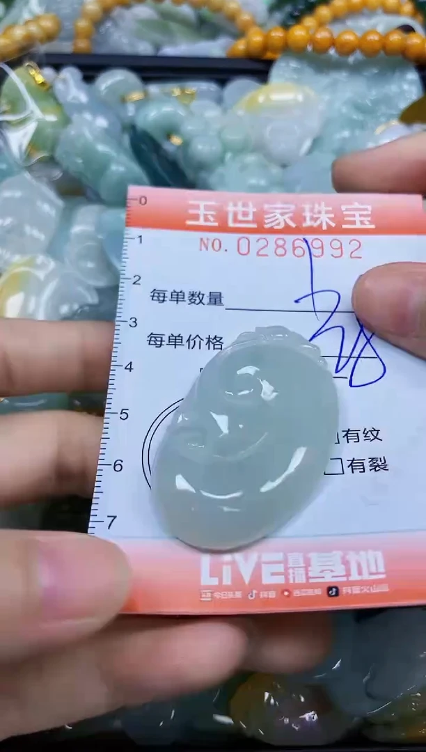 翡翠未镶嵌颈饰闪购0286992