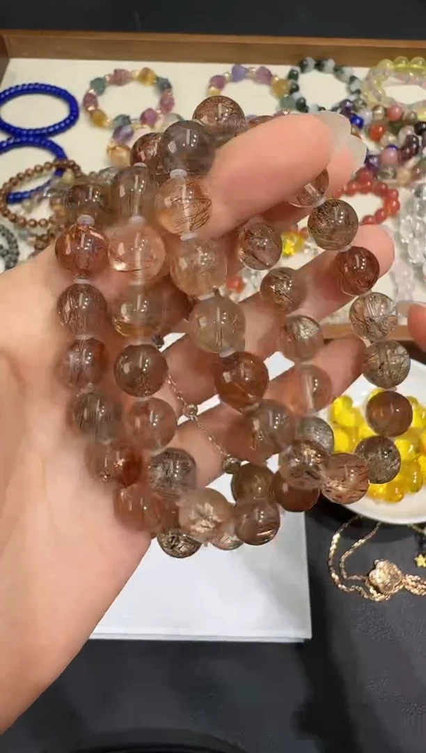 水晶手串未镶嵌X0603-1007-509多样性一件