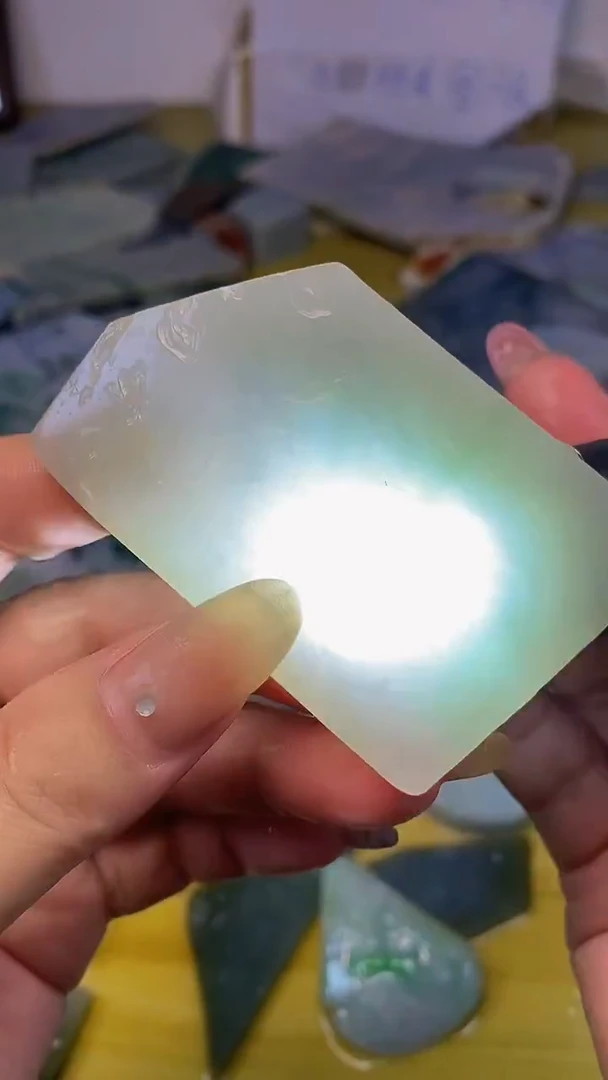 散珠翡翠天然缅甸翡翠A货012