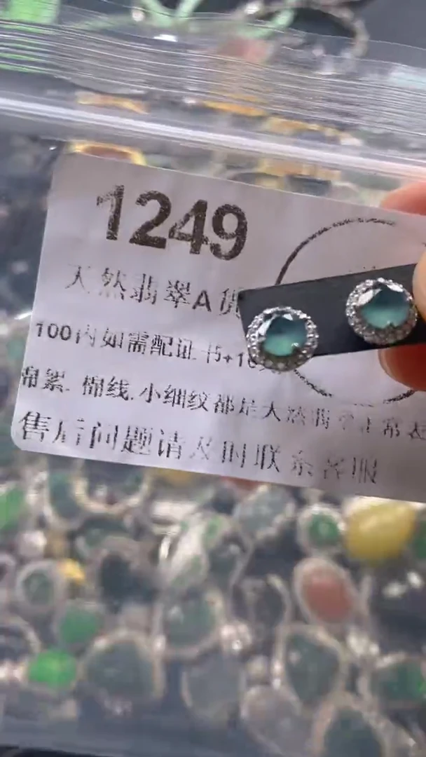 翡翠未镶嵌吊坠(不含链)1249