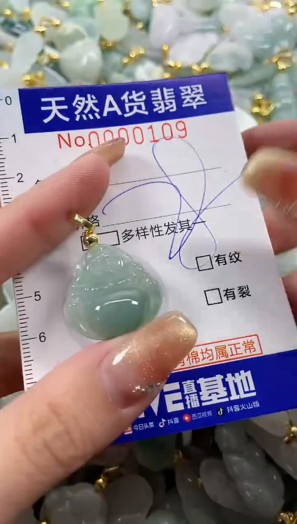 颈饰未镶嵌翡翠天然A货翡翠